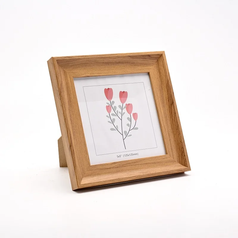 Bamboo Photo Frame - 正方形のフォトフレーム。6インチ、7インチ、8インチ、10インチのサイズをご用意。お部屋のインテリアとして、お気に入りの写真や思い出の品を飾るのに最適です。
