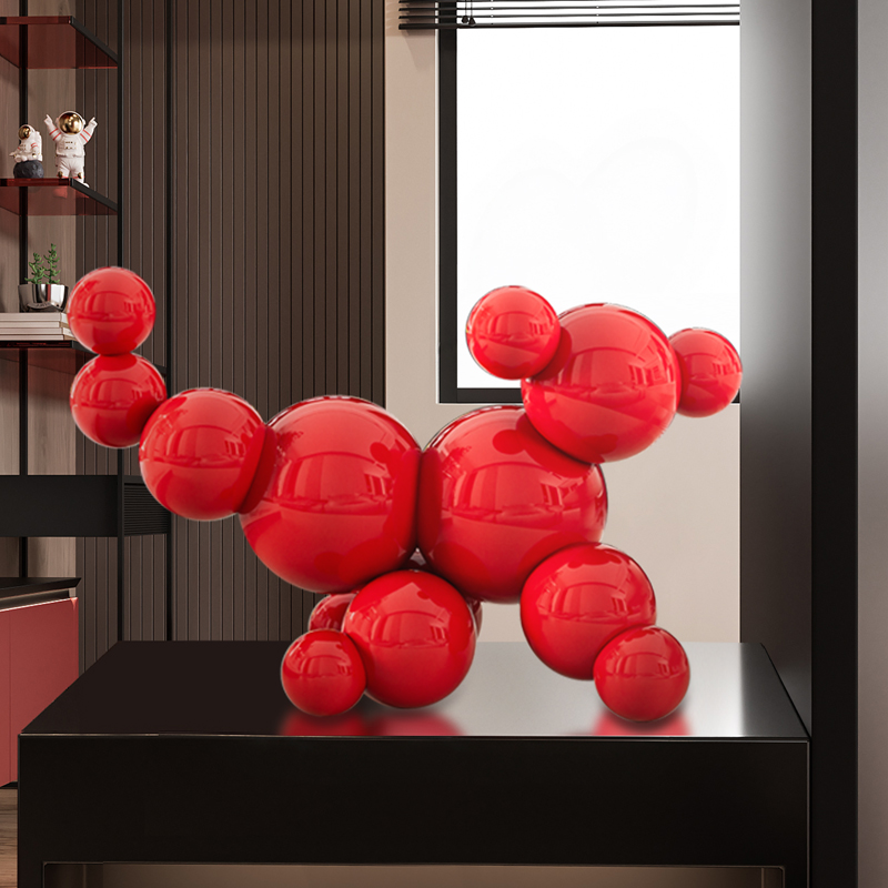 Home Decor Za - モダンラグジュアリーホームTVキャビネットステンレス鋼製室内彫刻新ハイエンドクリエイティブメタルクラフト可動式装飾品