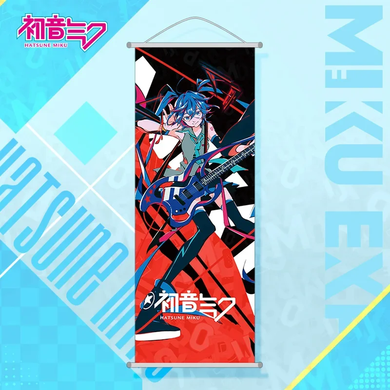 アニメ「初音ミク」の「トゲ」をモチーフにしたキャンバス地の壁 - Home Decor Theme のレビューと価格