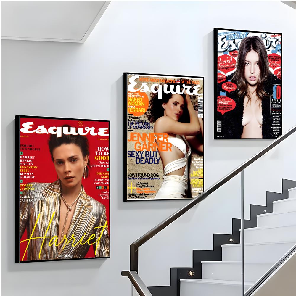 雑誌「メン・エスクワイヤー」のポスター、クラシックな壁飾り、 - Home Decor Magazine のレビューと価格