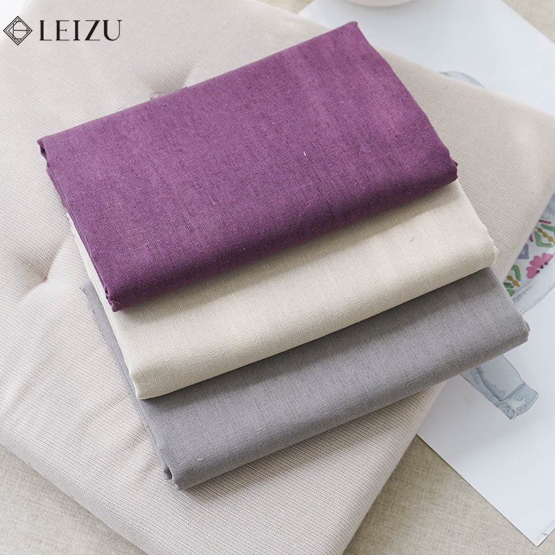 0.5/1/2 ヤード無地コットンリネン生地カラフルなパッチ - Linen Table Runner のレビューと価格