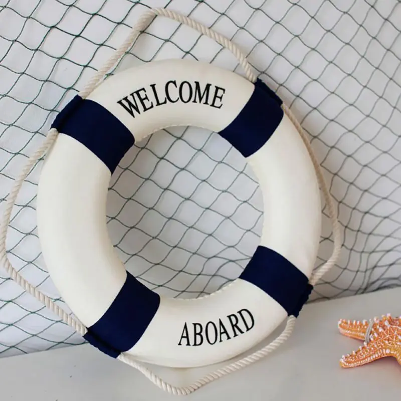 庭の装飾のためのナウティカルライフリング,� � 布の装飾, - Home Decor Za のレビューと価格